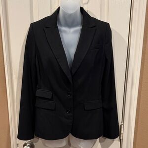 Banana Republic Black ‘Stretch’ Tailored Blazer. Size 6
